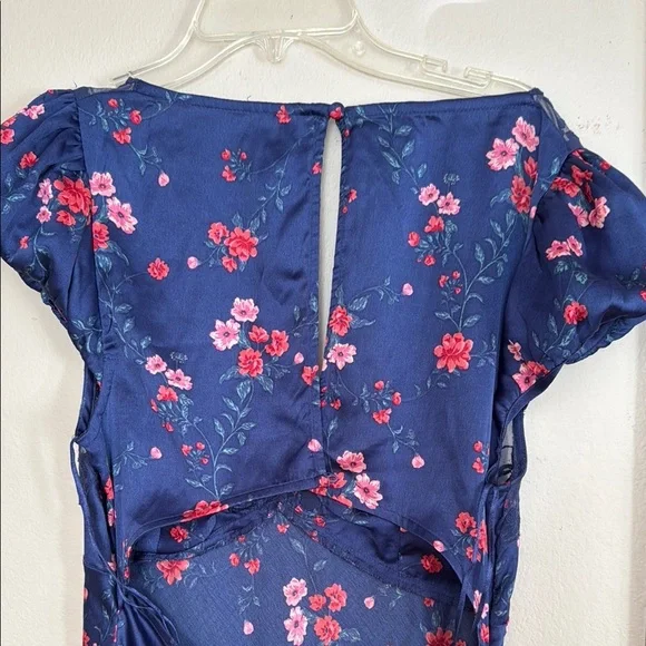 Free People Blue Floral Dress - Picture 6 of 7